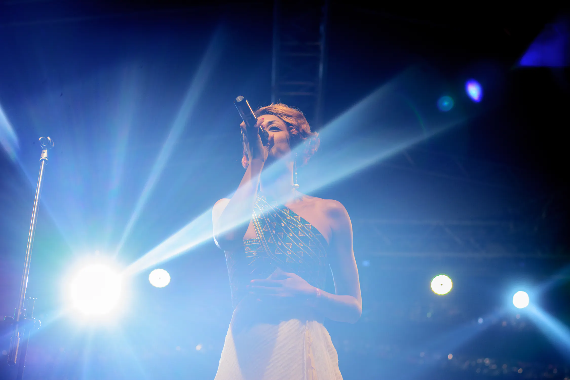 Close-up of a vintage vinyl record spinning on a turntable, showcasing its grooves and label.